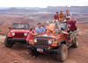 Moab July 2006 : Tom's Tours heads to Utah redrock country, with Tumbleweed and Cactus leading Wisconsin outdoors enthusiasts Ashley, Vanessa, Chris, Carey and Cindy on the trip of a lifetime!